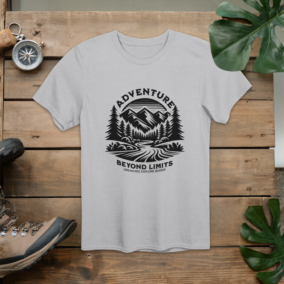 Adventure Beyond Limits Hiking T-Shirt