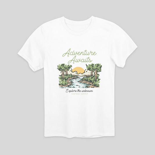 Adventure Awaits Explore the Unknown T-Shirt