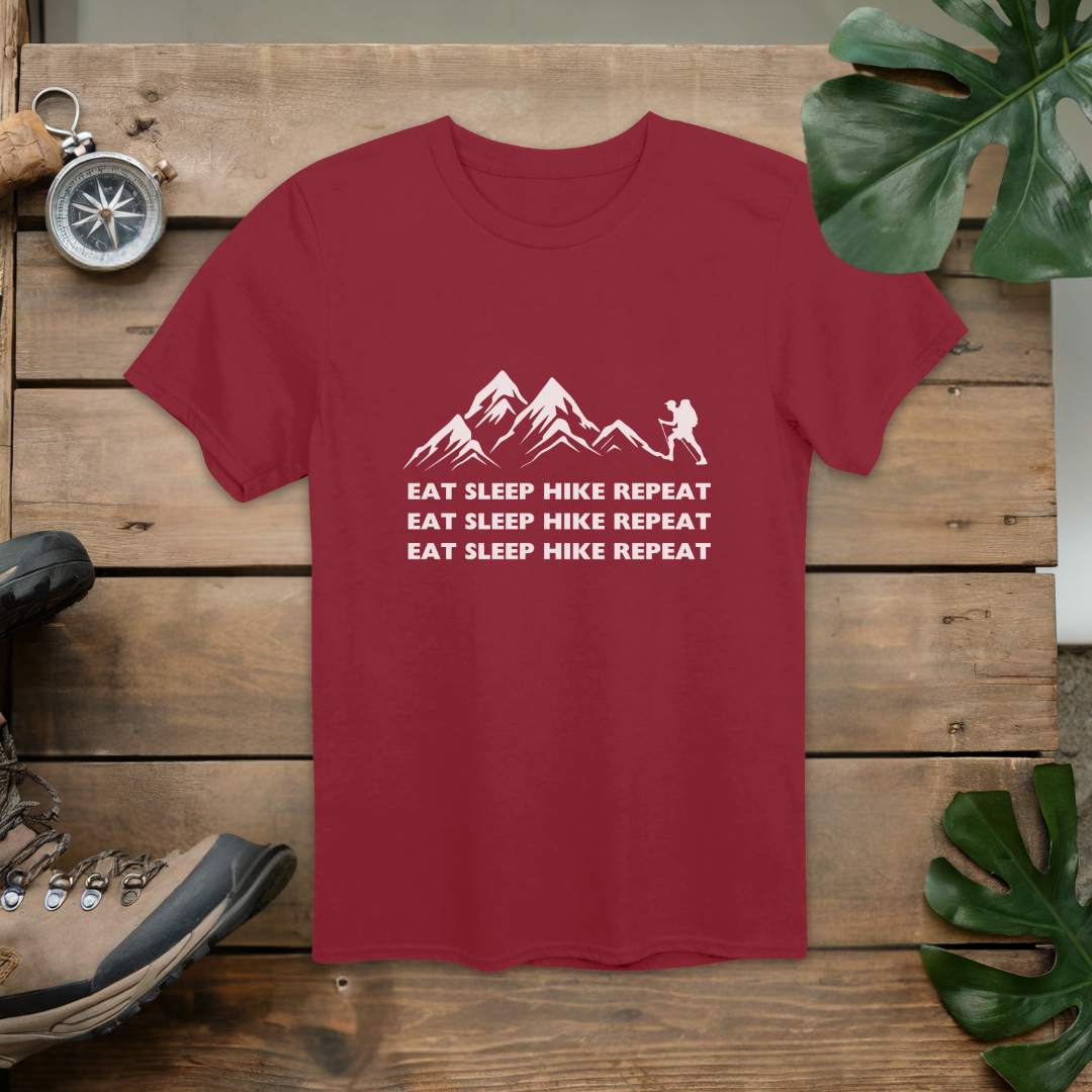 Eat Sleep Hike Repeat T-Shirt