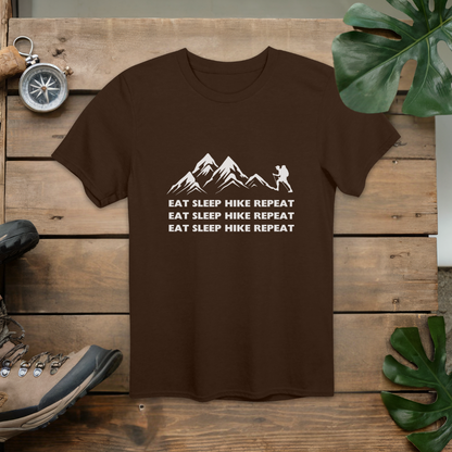 Eat Sleep Hike Repeat T-Shirt