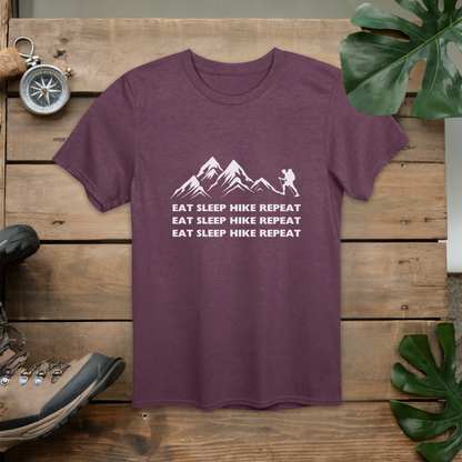 Eat Sleep Hike Repeat T-Shirt