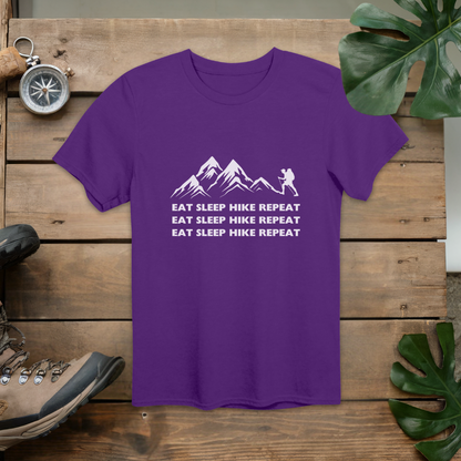 Eat Sleep Hike Repeat T-Shirt