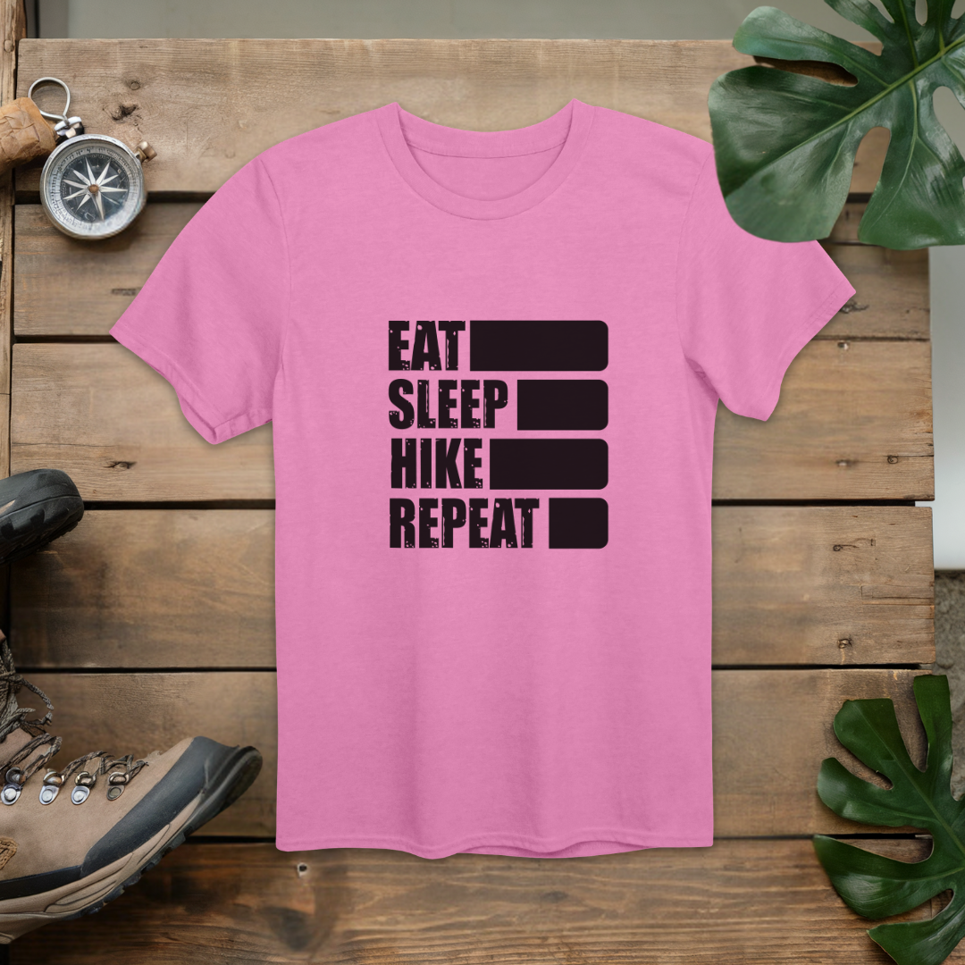 Eat Sleep Hike Repeat T-Shirt