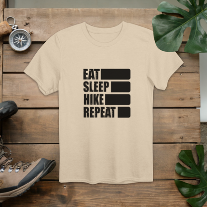 Eat Sleep Hike Repeat T-Shirt