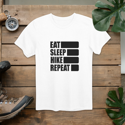 Eat Sleep Hike Repeat T-Shirt