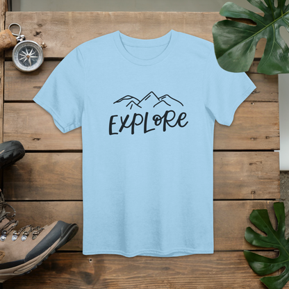 Explore More Minimalist Hiking T-Shirt