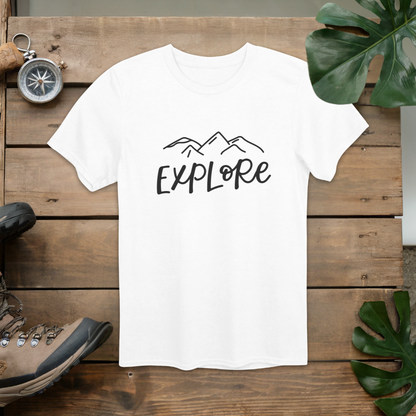 Explore More Minimalist Hiking T-Shirt