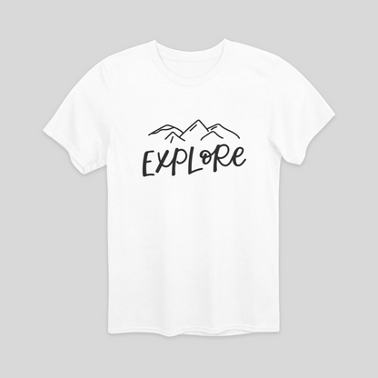 Explore More Minimalist Hiking T-Shirt