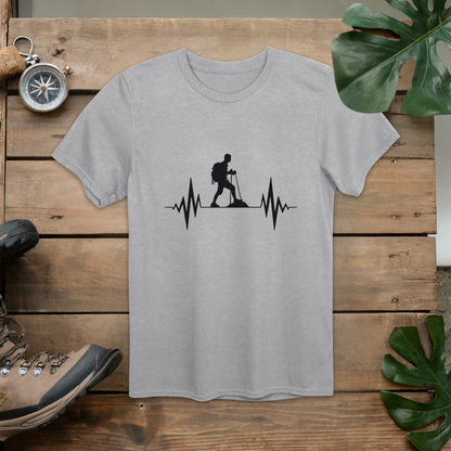 Heartbeat of Adventure Hiking T-Shirt