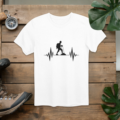 Heartbeat of Adventure Hiking T-Shirt