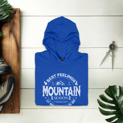 Best Feelings Mountain Season Hiking Hoodie