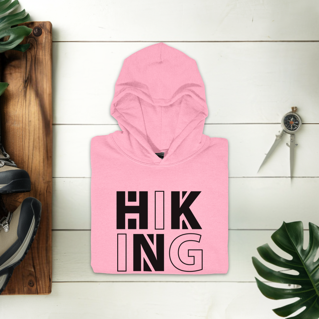 Bold Hiking Graphic Hoodie