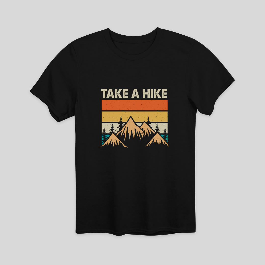 Take A Hike Retro Graphic T-Shirt