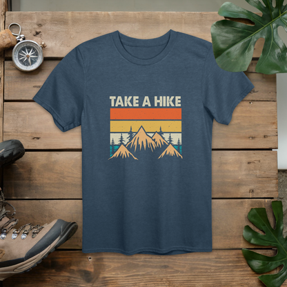 Take A Hike Retro Graphic T-Shirt