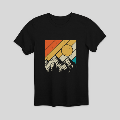 Retro Adventure Mountain T-Shirt