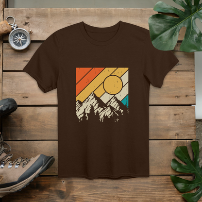 Retro Adventure Mountain T-Shirt